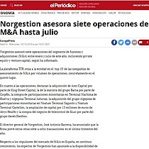 Norgestion asesora siete operaciones de M&A hasta julio